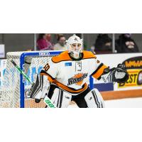 Goaltender Stefanos Lekkas with the Fort Wayne Komets