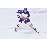 Defenseman Michael Prapavessis with the Orlando Solar Bears
