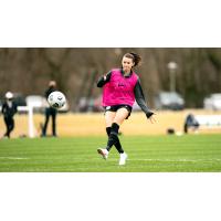 Racing Louisville FC in training