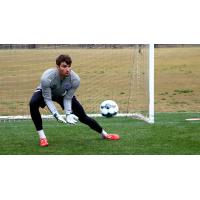 Louisville City FC goalkeeper Simon Lefebvre