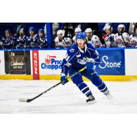 Forward Greg Meireles with the Syracuse Crunch