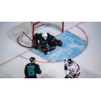 Columbus River Dragons goaltender Jared Rutledge vs. the  Carolina Thunderbirds