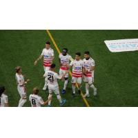 Ontario Fury exchange high fives