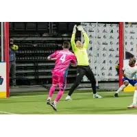 St. Louis Ambush midfielder Corey Adamson vs. the Kansas City Comets