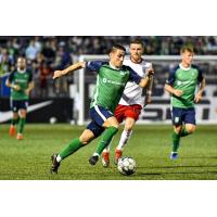 Midfielder/winger Carlos Gomez with the Greenville Triumph