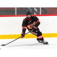 Forward Brendan Dumas with St. Sebastian's School
