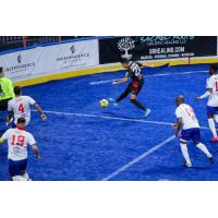 Kansas City Comets defend against the Ontario Fury