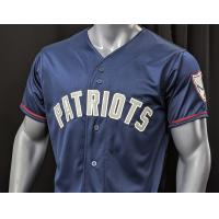 Somerset Patriots blue alternate jersey
