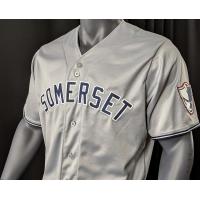 Somerset Patriots road gray jersey