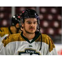 Utah Grizzlies forward Travis Barron