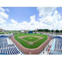 Atrium Health Ballpark, home of the Kannapolis Cannon Ballers