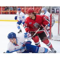New Jersey Titans forward Jake LaRusso vs. the Maine Nordiques