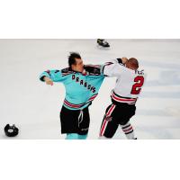 Columbus River Dragons battle the Carolina Thunderbirds