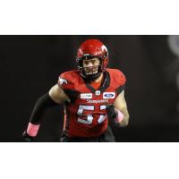 Calgary Stampeders linebacker Riley Jones