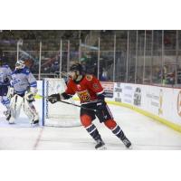 Defenseman Darian Skeoch with the Indy Fuel