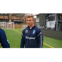 Forward Madison FC midfielder Justin Sukow