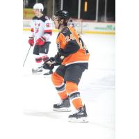 Lehigh Valley Phantoms right wing Ralph Cuddemi vs. the Binghamton Devils