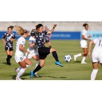 Yuki Nagasato of Racing Louisville FC vs. the North Carolina Courage