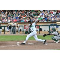 Dayton Dragons outfielder Mariel Bautista