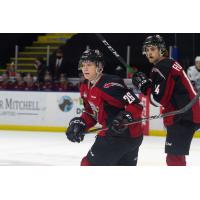 Vancouver Giants right wing Dallon Wilton vs. the Victoria Royals