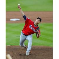 Wichita Wind Surge on the mound