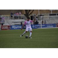 Forward Madison FC defender Ronaldo Lomeli