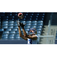 Rashaun Simonise with the Winnipeg Blue Bombers