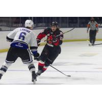 Prince George Cougars centre Craig Armstrong vs. the Victoria Royals