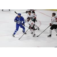 Wichita Thunder forward Beau Starrett vs. the Rapid City Rush