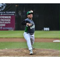 Clinton LumberKings on the mound