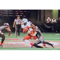 Sioux Falls Storm gains yardage vs. the Louisville Xtreme