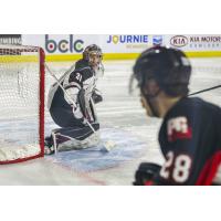 Vancouver Giants goaltender Trent Miner