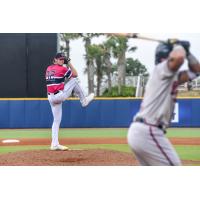 Pensacola Blue Wahoos pitcher Jake Eder