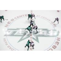 Texas Stars faceoff