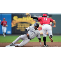 Somerset Patriots outfielder Isiah Gilliam