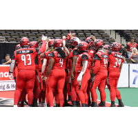 Jacksonville Sharks huddle