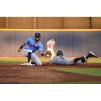 Pensacola Blue Wahoos infielder Riley Mahan