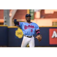 Pensacola Blue Wahoos infielder Demetrius Sims