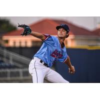 Pensacola Blue Wahoos pitcher Will Stewart
