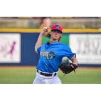 Pensacola Blue Wahoos pitcher Max Meyer