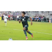 Louisville City FC left back Jonathan Gomez