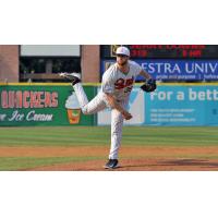 Long Island Ducks pitcher Scott Harkin