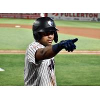 Dermis Garcia of the Somerset Patriots