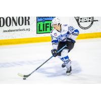 Defenseman Chase Pietila with the Lincoln Stars