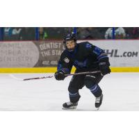 Forward Evan Werner with the Lincoln Stars