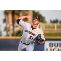 Pensacola Blue Wahoos pitcher Kyle Nicolas vs. the Montgomery Biscuits