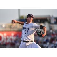 Pensacola Blue Wahoos pitcher Kyle Nicolas vs. the Montgomery Biscuits