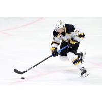 Forward Ty Thorpe with the Brandon Wheat Kings