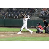Tri-City Dust Devils first baseman Kenyon Yovan
