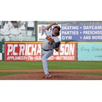 Long Island Ducks pitcher Hunter Caudelle